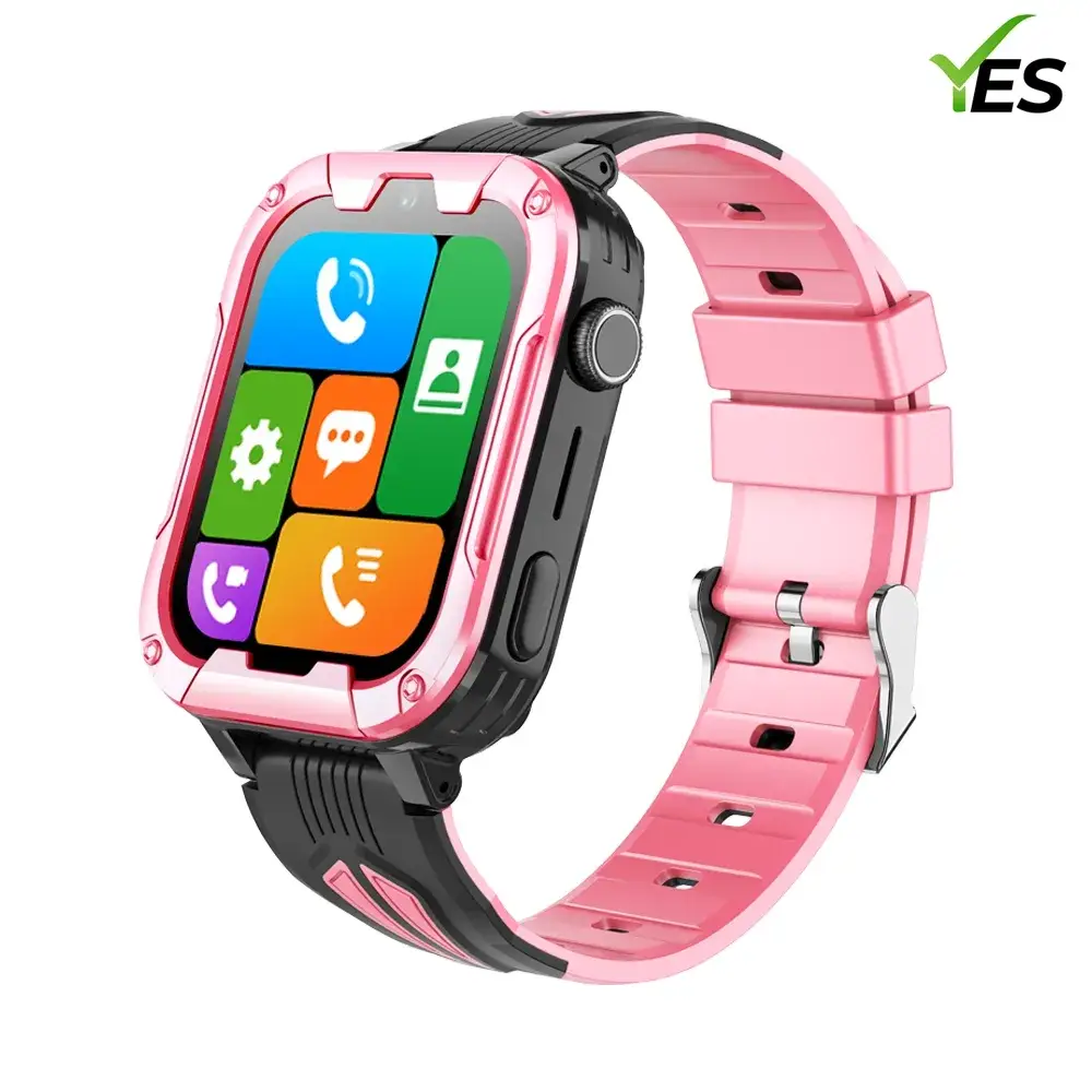 YES Kids Magic Smartwatch with 4G GPS Video Calling , Waterproof Design for Children – Pink - Image 2
